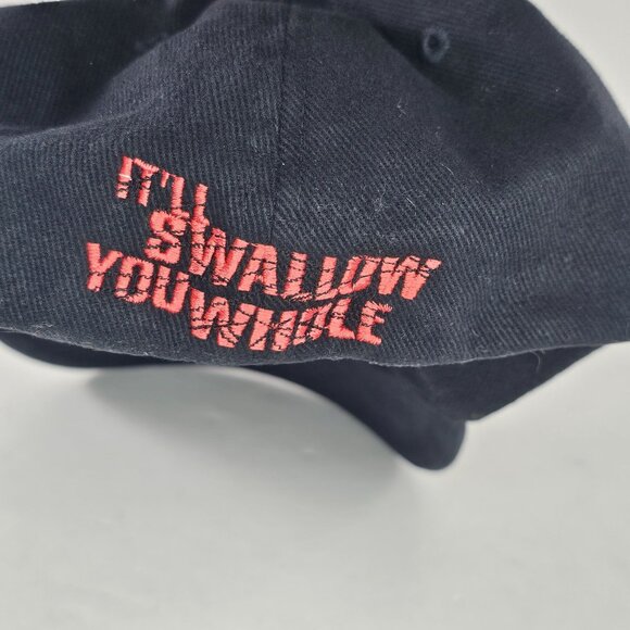 San Jose Sharks Hockey Cap Hat Black L/XL It'll Swallow You Whole - Picture 4 of 8